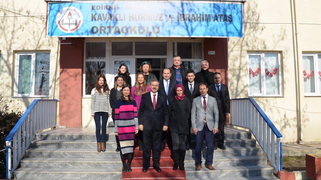 İl Millî Eğitim Müdürümüz Sayın Dr. Önder Arpacı, Kavaklı Hürmüz ve İbrahim Ataş İlk/Ortaokulunu Ziyaret Etti.