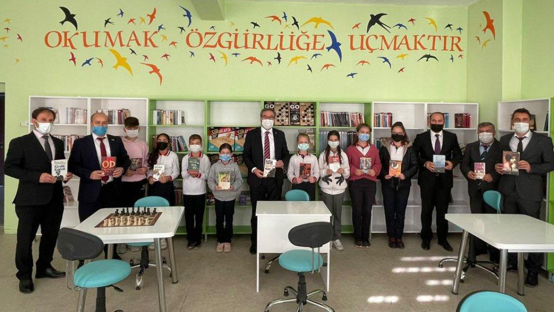 Meriç Subaşı Şehit Mehmet Aydın İlkokulu Okul Kütüphanesinin Açılışı İl Milli Eğitim Müdürü Sayın Dr. Önder ARPACI'NIN Katılımıyla Gerçekleşti.